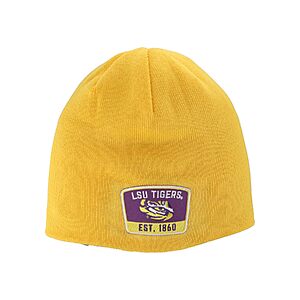 ZHATS LSU Tigers NCAA Edge Patch Switchback Beanie $2.00 + Free Shipping w/ Prime or on $35+
