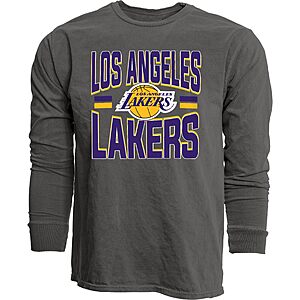 Blue 84 NBA Los Angeles Lakers Long Sleeve T-Shirt (SMALL ONLY) $2 + Free Shipping w/ Prime or on $35+