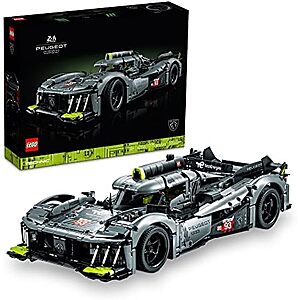 [Prime] $139.99* | 1775-Pc LEGO Technic: PEUGEOT 9X8 24H Le Mans Hybrid Hypercar at Amazon