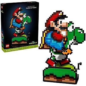 [Prime] $89.99* | 1215-Pc LEGO Super Mario World: Mario & Yoshi Building Set at Amazon