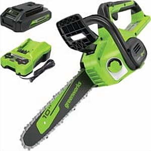 Greenworks 24V 10" Chainsaw Kit $85.77