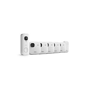 Blink Wired Doorbell 2K+ (all-new) and Outdoor 2K+ (newest model) — 2K video, enhanced audio. Sync Module Core included - 5 Cameras + Video Doorbell $119.99