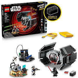 LEGO Star Wars SMART Play: Darth Vader’s TIE Fighter, 75421 + $12 Walmart Cash $56