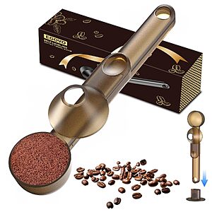 Prime Members: 2-Tablespoon Coffee Scoop w/ Funnel & Leveler for Reusable K-Cup Pods $5.27 + Free Shipping