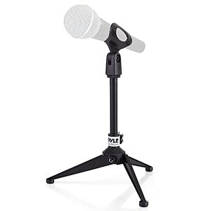 Pyle Adjustable Desktop Tripod Microphone Stand $8.99 + Free Shipping w/ Prime or on $35+