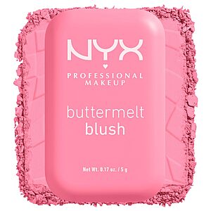 [S&S] $6.27: NYX Professional Makeup Buttermelt Powder Blush, Butta Together
