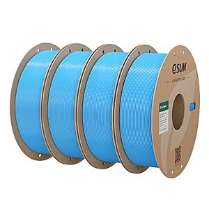 Prime: eSUN PLA Basic Filament 1.75mm 4KG Light Blue $37.99 + Free Shipping