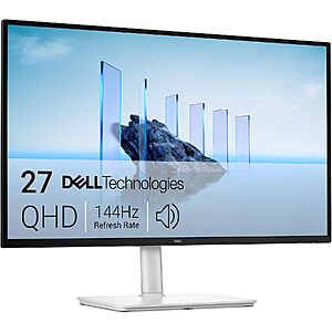 Prime Members: Dell 27 Plus QHD Monitor - S2725DSM - 27-inch QHD (2560x1440) 144Hz 1ms Display $169.99