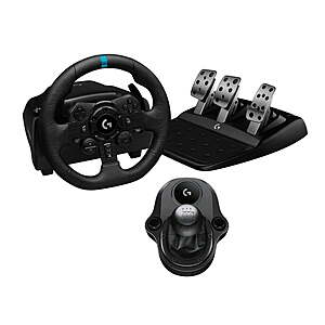 $299 Sams Club Logitech G923 SE Racing Wheel + Accessories Combo for PlayStation and PC