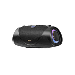 Hisense WeBoom Portable Bluetooth Speaker, IP67 Waterproof, Dustproof, and Shockproof, Up to 24H Playback Time, Bass Boost, Ambient Light $149.99