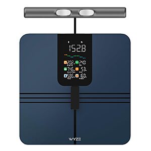 [Prime] Wyze BodyScan Smart Scale w/ Handle, 44-Metric Body Composition & 400-Lb Capacity (Black) $66.48 + Free Shipping