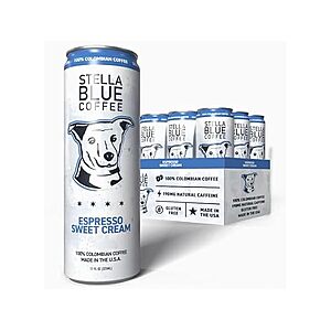 $19.49 | 12PK Stella Blue Espresso Sweet Cream Latte Cans at Woot!