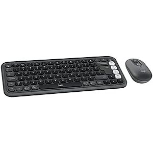 $41.98 | Logitech POP ICON Wireless Keyboard and Mouse Combo at Amazon