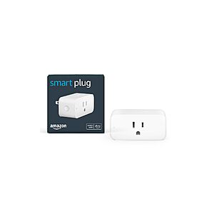 Amazon Smart Plug, Works with Alexa, Simple Setup, Endless Possibilities - $13