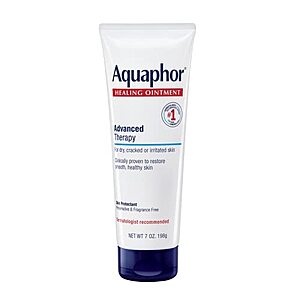 [SnS] $24.64 | 2 × 7-Oz Aquaphor Healing Ointment Advanced Therapy Moisturizer ($12.32 each) + $10 credit at Amazon