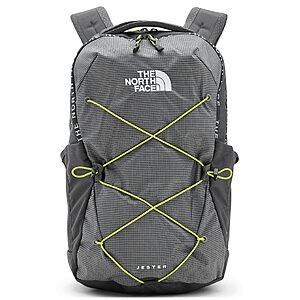 [Prime]$59: The North Face 27.5L Unisex Jester Backpack, Anthracite Grey/Smoked Pearl/Fizz Lime at Amazon