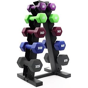 [Prime, Lightning Deal] $69.99* | 100-Lbs. CAP Barbell Neoprene Coated Dumbbell Weights Set at Amazon