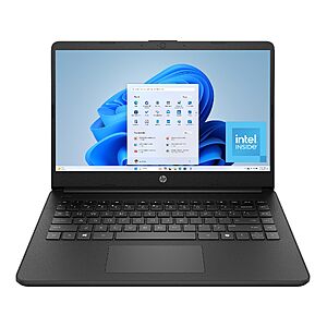 HP 14 inch Laptop, HD Display, Intel N150, 4 GB RAM, 128 GB UFS $239.99