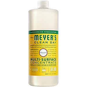 [SnS, AC] $6.49* | 32-Oz Mrs. Meyer's Clean Day Multi-Surface Cleaner Concentrate (Honeysuckle) at Amazon