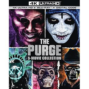 [Prime] $31.81* | The Purge: 5-Movie Collection (4K Ultra HD + Blu-ray + Digital) at Amazon