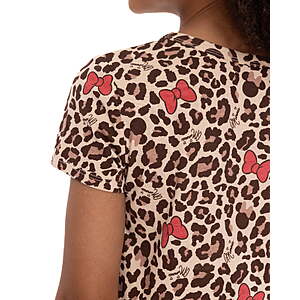 Girls Character Print Skater Dress: Stitch Unicorn Academy Minnie Mouse