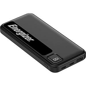 Energizer MAX 15W USB-C 3-Port Universal Portable Power Bank: 10,000mAh $9.99, 5,000mAh $7.99 $9.99 + Free Shipping