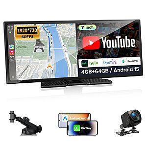 11" CarPlay Screen for Cars $152.99