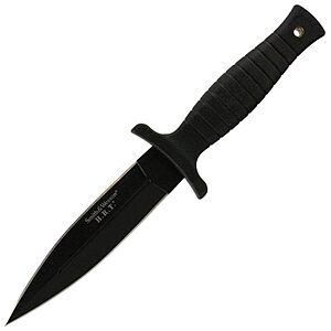 Prime Members:  9" Smith & Wesson H.R.T. High Carbon Dual Edge Fixed Blade $15.24 + Free Shipping
