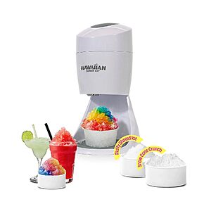 Prime Members: Hawaiian Electric Ice Shaver & Snow Cone Machine $35.95 + Free Shipping
