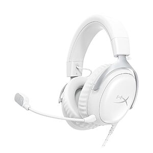 [Prime] HyperX Cloud III Wired Gaming Headset w/ 53mm Drivers & Detachable Mic (White) $56.04 + Free Shipping