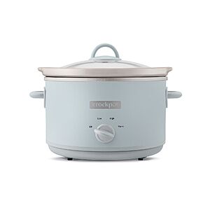Crock-Pot 4.5-Qt Manual Slow Cooker (Light Blue) $14.99 + Free Shipping on $49+