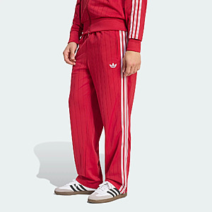 adidas men Firebird Drop Needle Track Pants (Team Victory Red) $28
