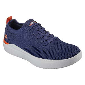 Skechers Men's Higgins Drexer Knit Mesh Lace-Up Sneaker (Navy, Light Grey) $24.00 + Free S&H w/ Walmart+ or on $35+