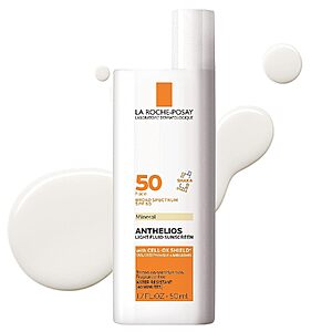 1.7-Oz La Roche-Posay Anthelios Fluid Mineral Face Sunscreen $19.49 w/ S&S + Free Shipping w/ Prime or on $35+