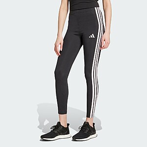 adidas women Essentials 3-Stripes Cotton Leggings $11.2 + Free Shipping