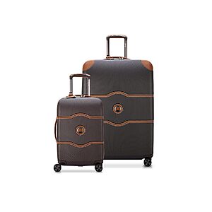 [Prime] 2-Piece DELSEY PARIS Chatelet Air 2.0 Hardside Spinner Luggage Set 19"/28" (Chocolate Brown) $199.99 + Free Shipping