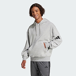 adidas men Essentials Loose-Fit 3 Bar Logo French Terry Hoodie from $18.4 + Free Shipping