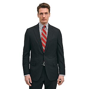 [Prime] Brooks Brothers Men's Slim Fit Performance Series Suit Jacket (Black) $99.99 + Free Shipping