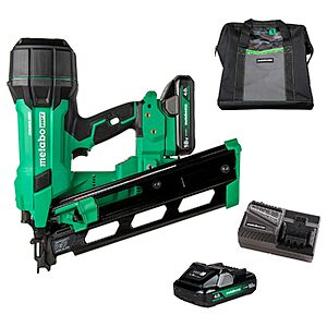 Metabo HPT Cordless Framing Nailer, MultiVolt 21° Kit, NR1890DRA $334.21