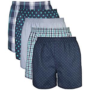 5 Pack Gildan Men's Underwear Boxers $17.83