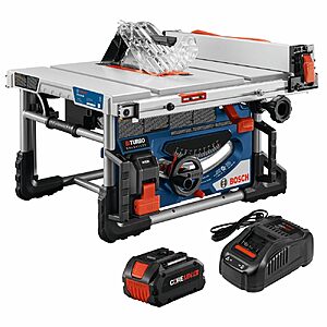 BOSCH GTS18V-08N14 PROFACTOR™ 18V 8-1/4 In. Portable Table Saw Kit with (1) CORE18V® 8 Ah High Power Battery $607.74