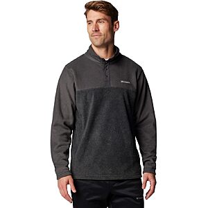 Columbia Men's Steens Mountain Half Snap Fleece Jacket (Various) from $24.15 + Free Shipping w/ Prime or on $35+