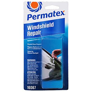 Prime Members: Permatex Bullseye Windshield Repair Kit $11.06 + Free Shipping