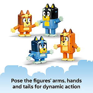 $56 get $12 Walmart Cash Lim 1 (FREE SHIP) LEGO Bluey Brick-Built Bluey Family - Building Toy for Girls & Boys, Ages 5+ - Figures for Play or Display - Kids Bedroom or Desk Decor -