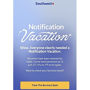 10,000 Free Southwest Rapid Rewards Points