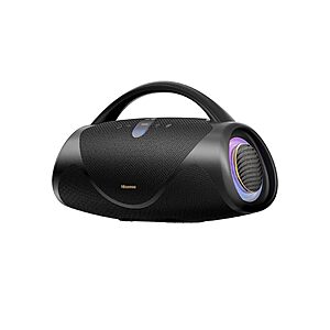 Hisense VoyageBoom Portable Bluetooth Speaker, IP67 Waterproof, Dustproof, and Shockproof, Up to 24H Playback Time, Massive Bass, Ambient Light, Built-in Powerbank $249.99