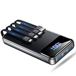 Breezio Portable Charger Power Bank 50000mAh $27.99 + Free Shipping