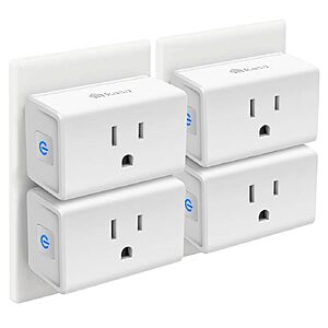 Kasa Smart Plug Ultra Mini 15A, EP10P4, Smart Home Wi-Fi Outlet $21.99