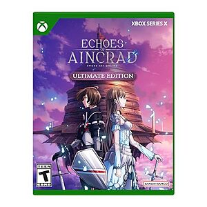 [AC] $61.27 | SWORD ART ONLINE: Echoes of Aincrad Ultimate Edition (Xbox Series X) at Amazon