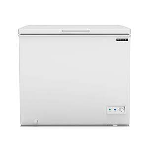 Frigidaire 7.0 cu ft Chest Freezer, White - Deep Freezer for Garage, Kitchen, Basement, Large Capacity for Bulk Storage $205